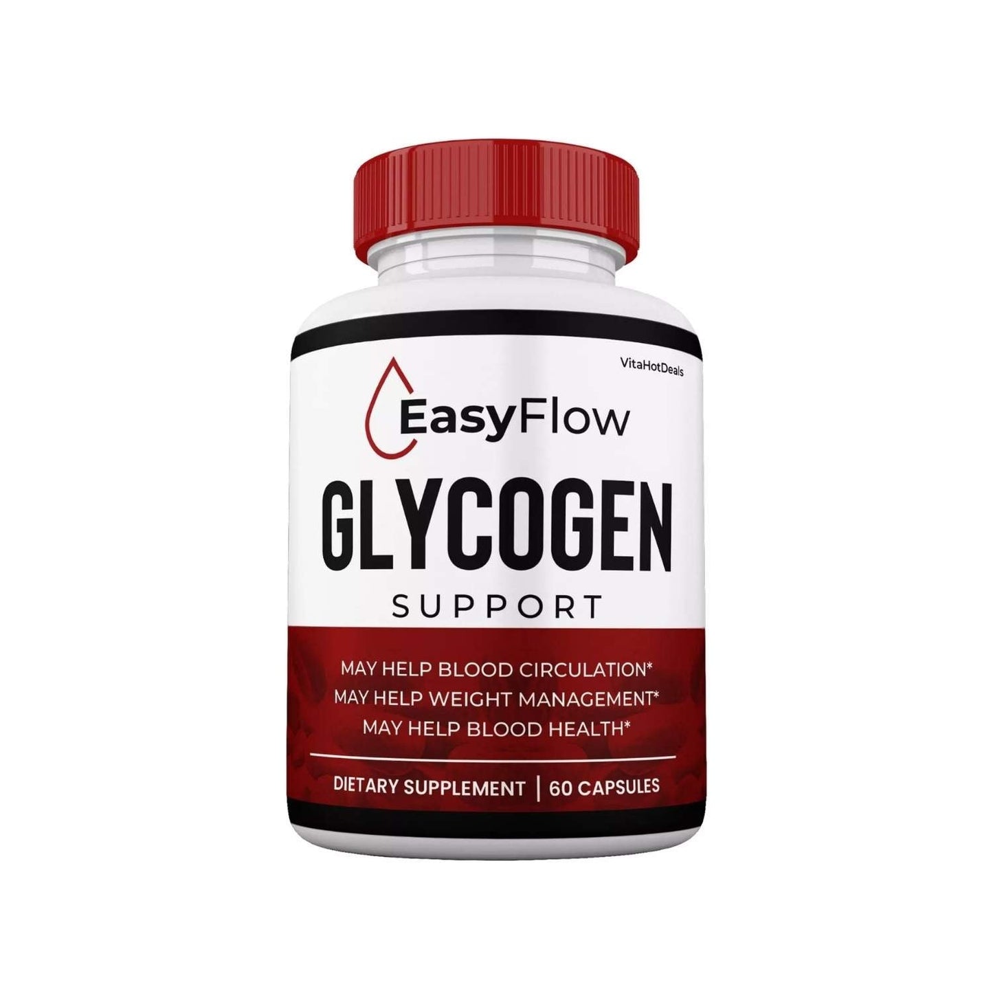 Glycogen 60 Capsules - Health And Well-Being + Free Shipping