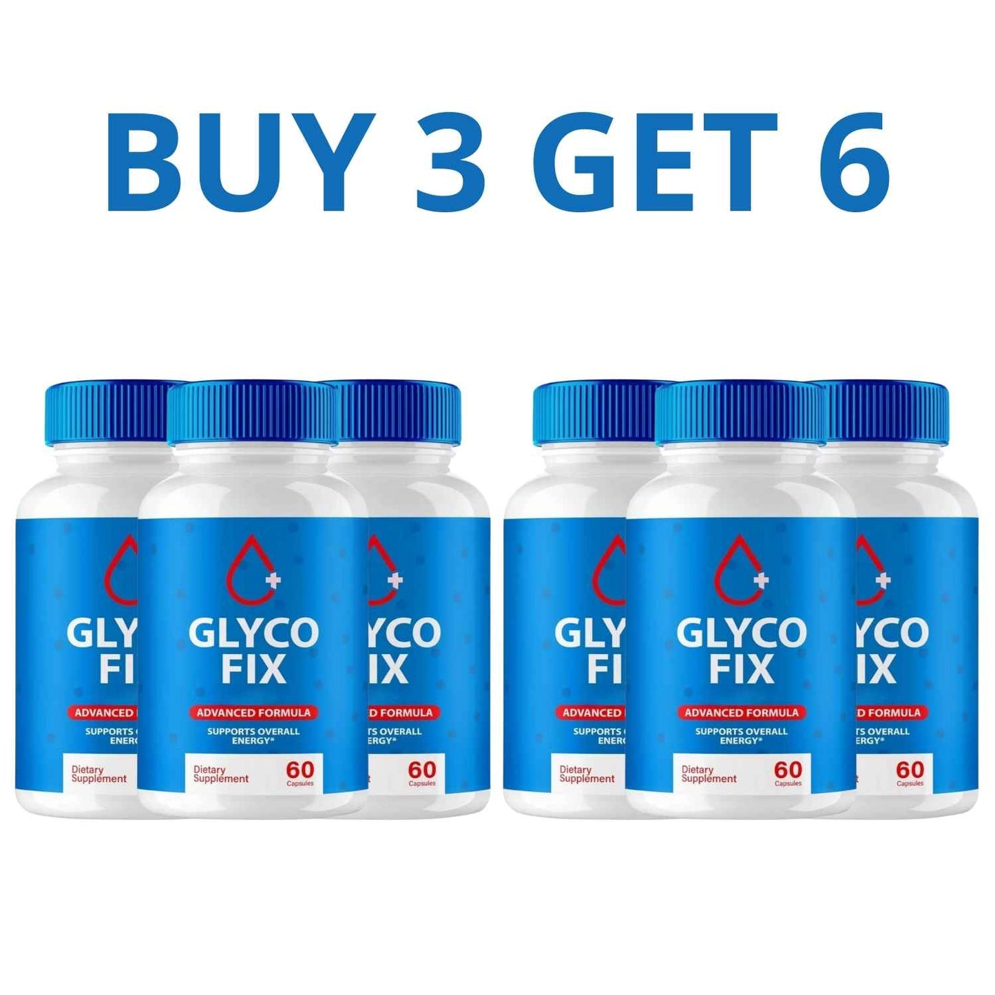 Glyco Fix 60 Capsules - Health And Well-Being + Free Shipping